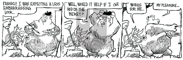 The Grizzwells on Thursday September 14, 1995 Comic Strip