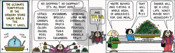 Cathy Classics on Thursday October 25, 2007 Comic Strip