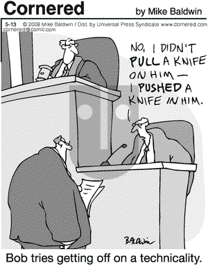 Cornered on Tuesday May 13, 2008 Comic Strip