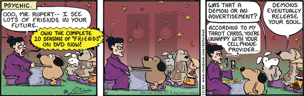DeFlocked on Monday December 3, 2012 Comic Strip
