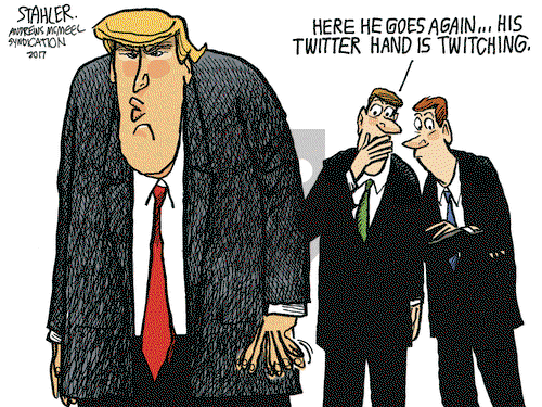 Jeff Stahler on Tuesday April 4, 2017 Comic Strip