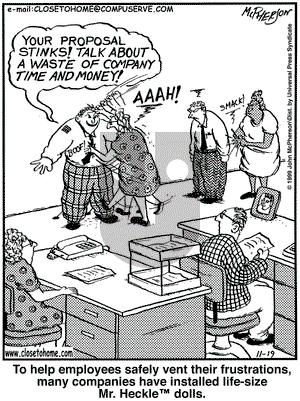 Close to Home on Friday November 19, 1999 Comic Strip