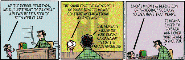 Grand Avenue on Thursday June 13, 2013 Comic Strip