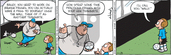 Cleats - Tuesday January 31, 2006 Comic Strip