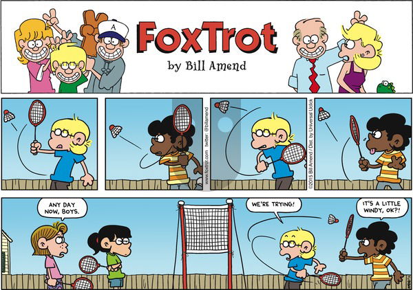 FoxTrot on Sunday May 31, 2015 Comic Strip
