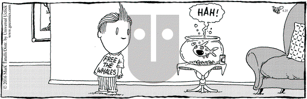 Lio on Monday April 25, 2016 Comic Strip