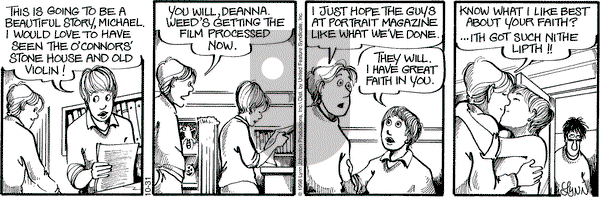 For Better or For Worse on Saturday October 31, 1998 Comic Strip