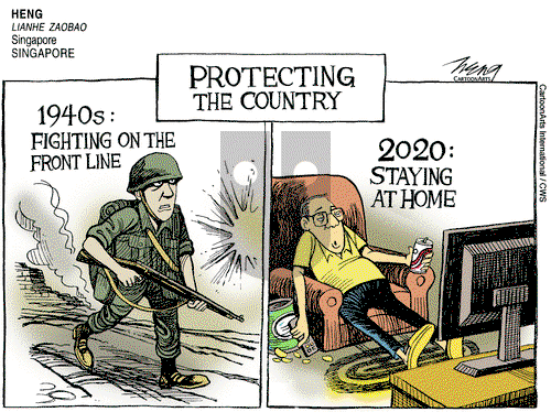 Views of the World on Saturday April 11, 2020 Comic Strip