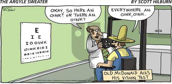 The Argyle Sweater - Sunday February 24, 2019 Comic Strip