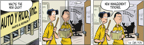 Baldo on Thursday November 8, 2012 Comic Strip