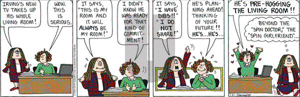 Cathy Classics on Wednesday January 21, 2004 Comic Strip