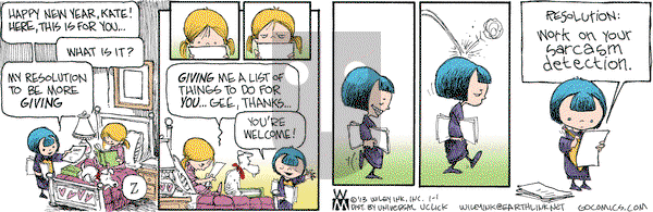 Non Sequitur on Tuesday January 1, 2013 Comic Strip