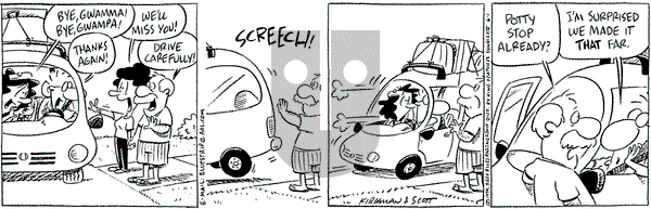 Baby Blues on Saturday June 1, 1996 Comic Strip