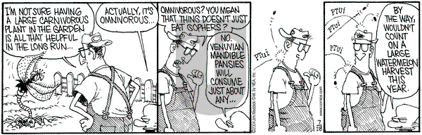 Monty on Wednesday July 28, 2004 Comic Strip