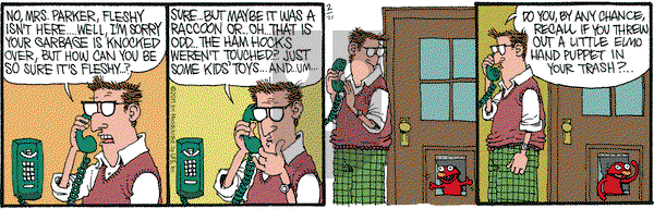 Monty on Monday February 21, 2011 Comic Strip