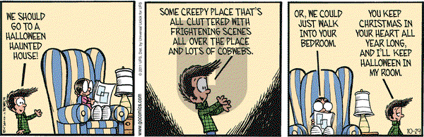 Grand Avenue on Saturday October 29, 2011 Comic Strip