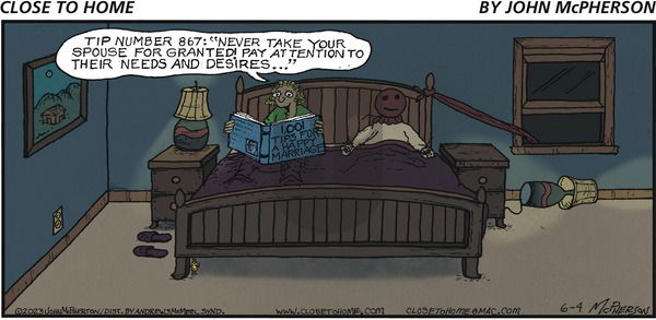 Close to Home on Sunday June 4, 2023 Comic Strip