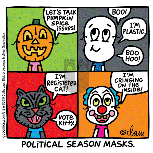 Claw on Monday October 14, 2019 Comic Strip