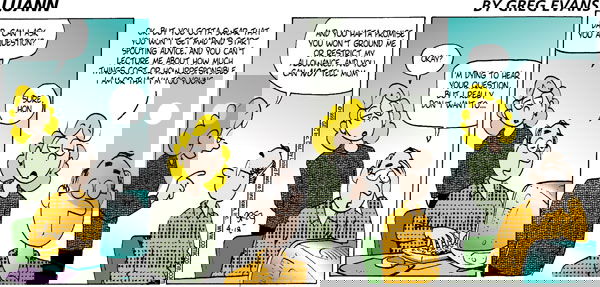 Luann on Sunday April 18, 1999 Comic Strip