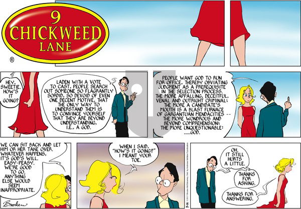 9 Chickweed Lane on Sunday May 14, 2017 Comic Strip