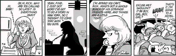 Doonesbury on Saturday September 16, 1989 Comic Strip