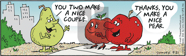 Frank and Ernest on Friday September 21, 2012 Comic Strip