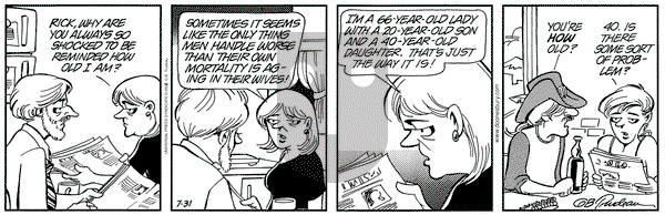 Doonesbury on Wednesday July 31, 2002 Comic Strip