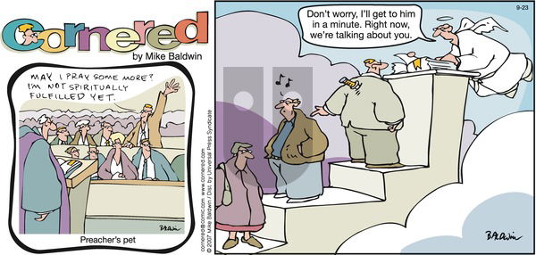 Cornered on Sunday September 23, 2007 Comic Strip