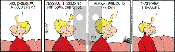 Arlo and Janis on Monday July 31, 2017 Comic Strip