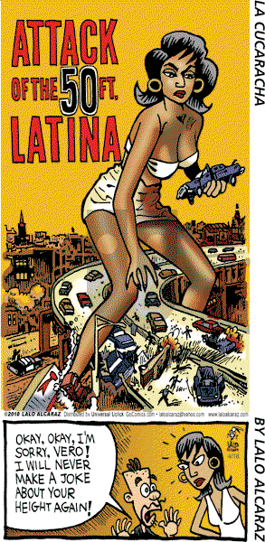 La Cucaracha on Sunday April 18, 2010 Comic Strip