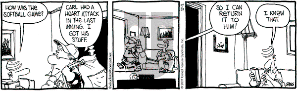 The Buckets on Monday July 23, 2007 Comic Strip