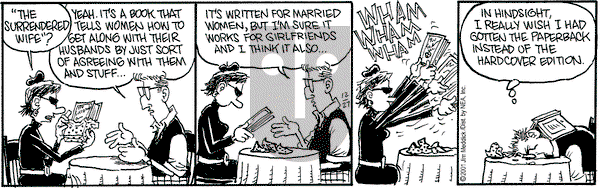Monty on Thursday December 27, 2001 Comic Strip