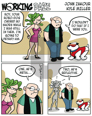 Working Daze on Wednesday December 14, 2005 Comic Strip