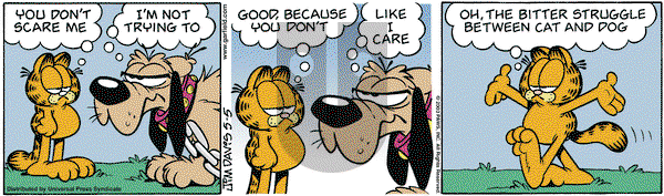Garfield on Monday May 5, 2003 Comic Strip