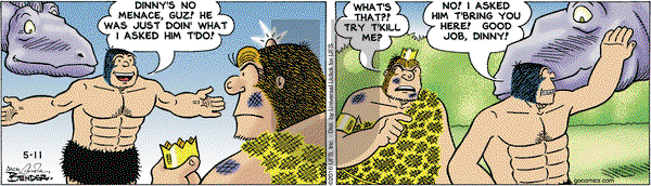 Alley Oop on Wednesday May 11, 2016 Comic Strip
