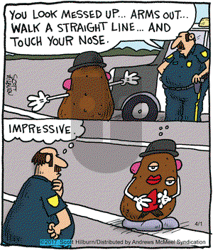 The Argyle Sweater on Saturday April 1, 2017 Comic Strip