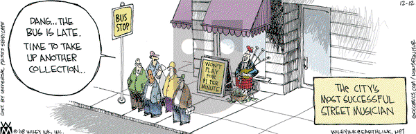 Non Sequitur on Friday December 12, 2008 Comic Strip