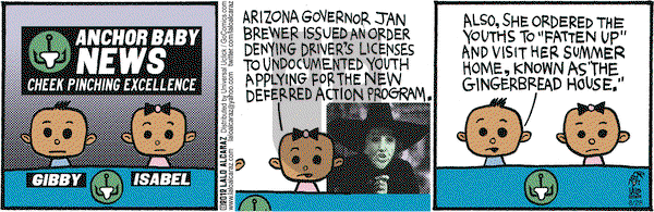 La Cucaracha on Tuesday August 28, 2012 Comic Strip