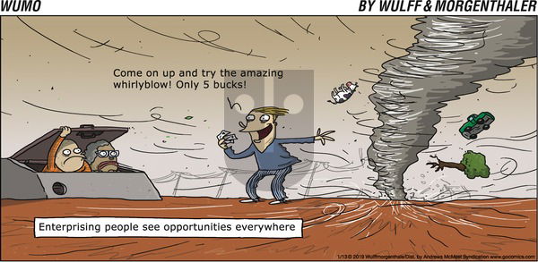 WuMo on Sunday January 13, 2019 Comic Strip