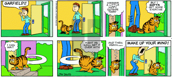 Garfield on Sunday November 5, 1978 Comic Strip