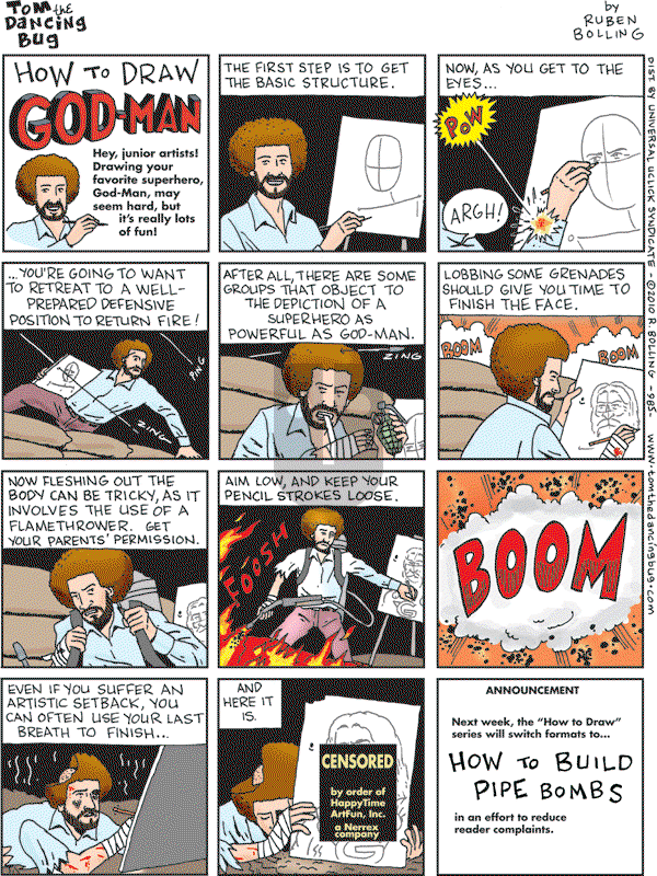 Tom the Dancing Bug on Friday April 30, 2010 Comic Strip