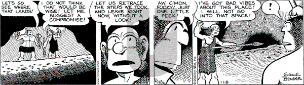 Alley Oop on Wednesday November 8, 2000 Comic Strip