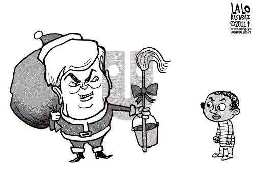 Lalo Alcaraz on Thursday December 15, 2011 Comic Strip
