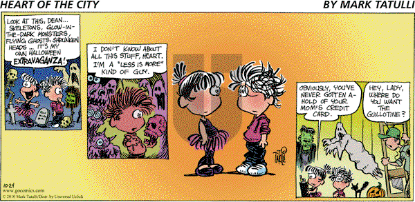 Heart of the City on Sunday October 24, 2010 Comic Strip