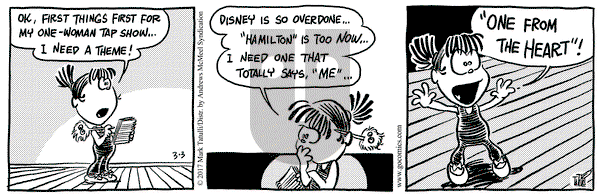 Heart of the City on Friday March 3, 2017 Comic Strip