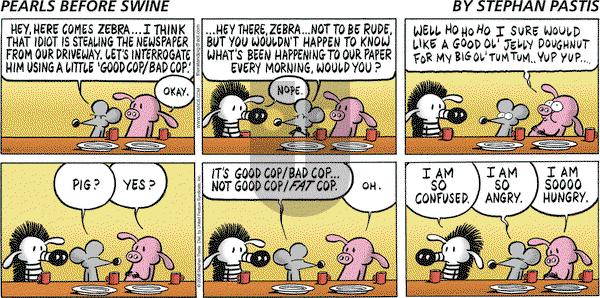 Pearls Before Swine on Sunday November 9, 2008 Comic Strip