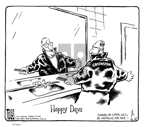 Tom Toles on Friday October 3, 1997 Comic Strip