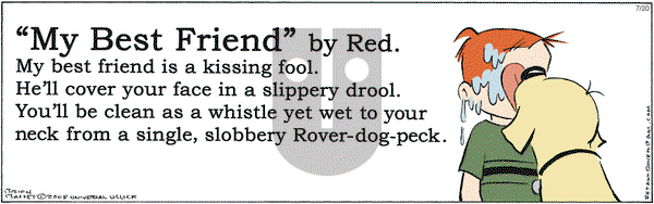 Red and Rover on Wednesday July 20, 2011 Comic Strip