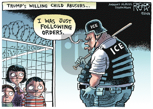 Rob Rogers on Saturday July 7, 2018 Comic Strip