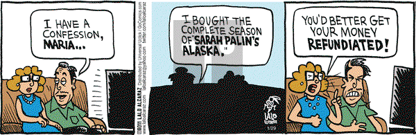 La Cucaracha on Saturday January 29, 2011 Comic Strip